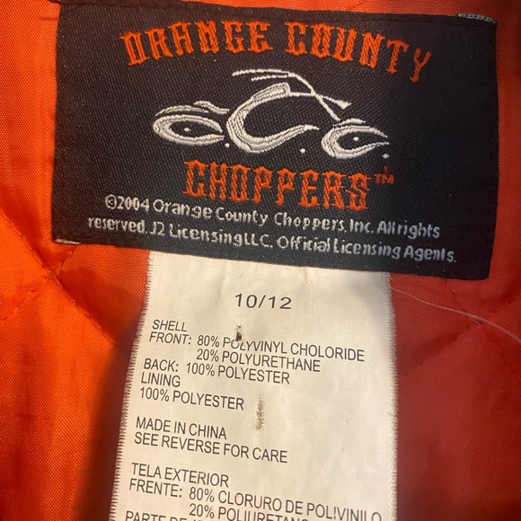 Orange County choppers riding jacket - Picture 3 of 8